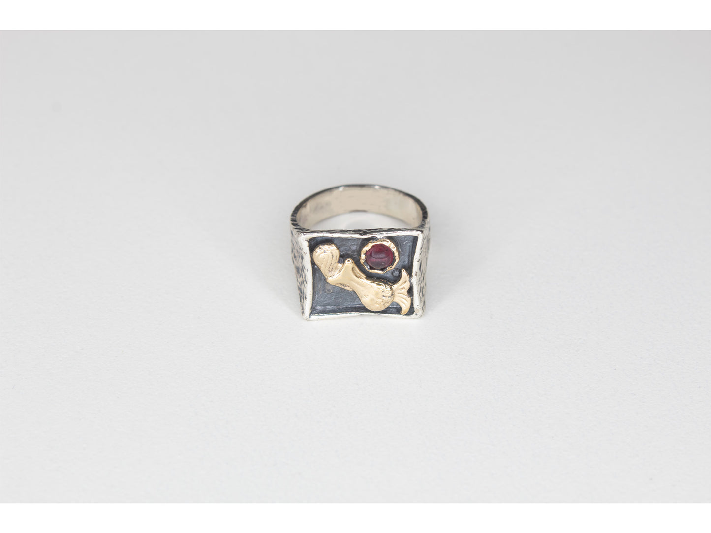 ANELLO CHEVALIER QUADRATO