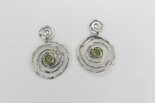 ORECCHINI ORBIS CON PIETRA