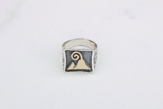 ANELLO CHEVALIER QUADRATO