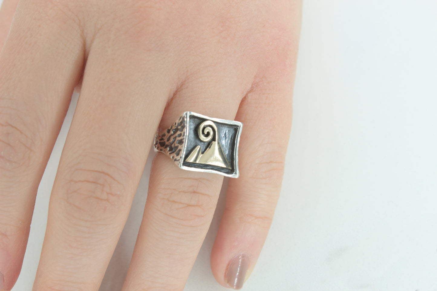 ANELLO CHEVALIER QUADRATO